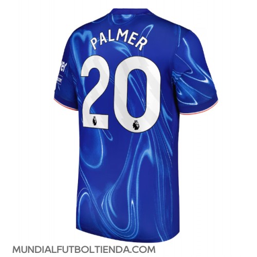 Camiseta Chelsea Cole Palmer #20 Primera Equipación Replica 2024-25 mangas cortas